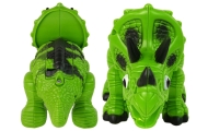 Interactive Dinosaur Triceratops Steam Water Sound Green