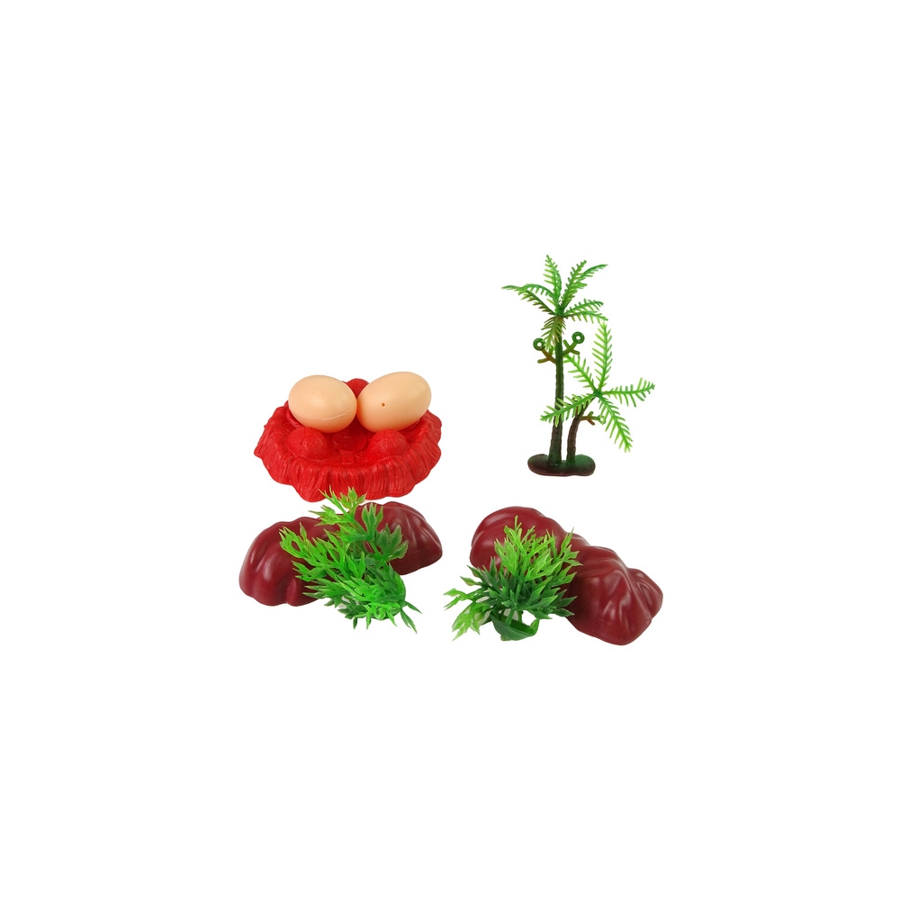 Set of Dinosaur Figures with Accessories 15 Pieces