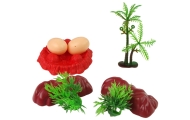 Set of Dinosaur Figures with Accessories 15 Pieces