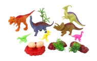 Set of Dinosaur Figures with Accessories 15 Pieces