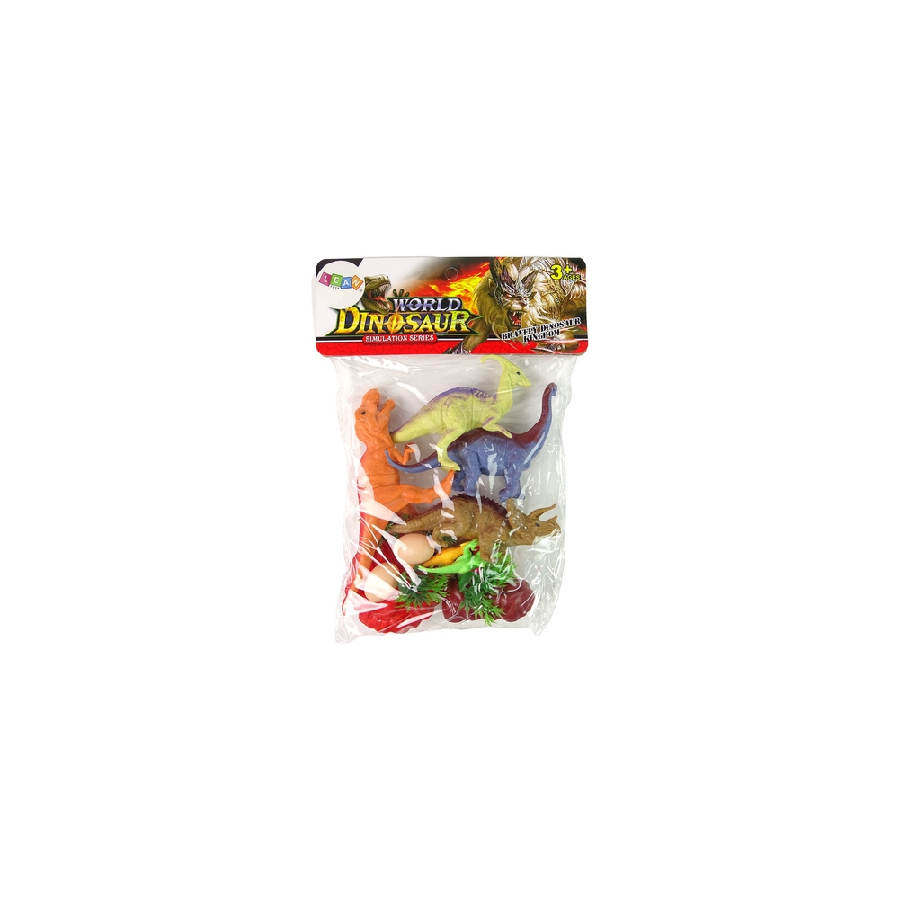 Set of Dinosaur Figures with Accessories 15 Pieces