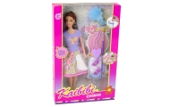 Doll Long Hair Painting Dress