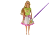 Doll Long Hair Painting Dress