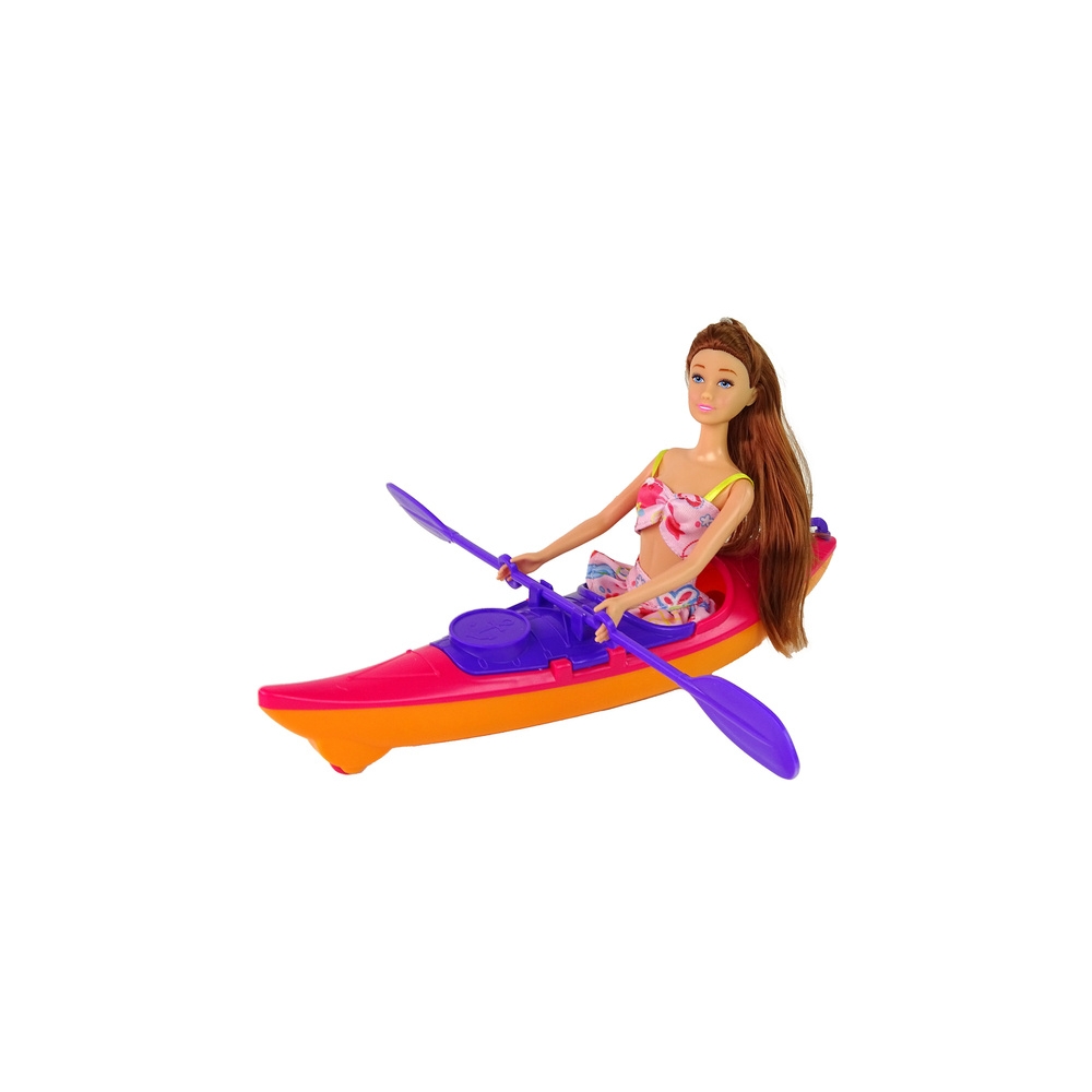 Set Doll Accessories Kayak Pink