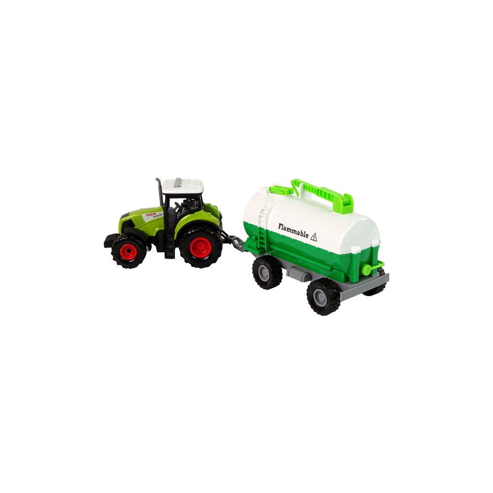 Traktor dla Dzieci z Przyczepką Cysterna Autko Farma