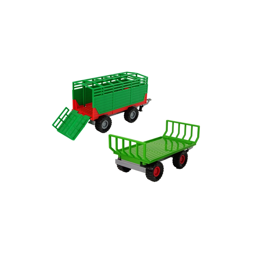 Žemės ūkio traktorius su priekaba Ūkio žaislai-Žaislai, Auto ir transporto žaislai, Traktoriai-e-vaikas