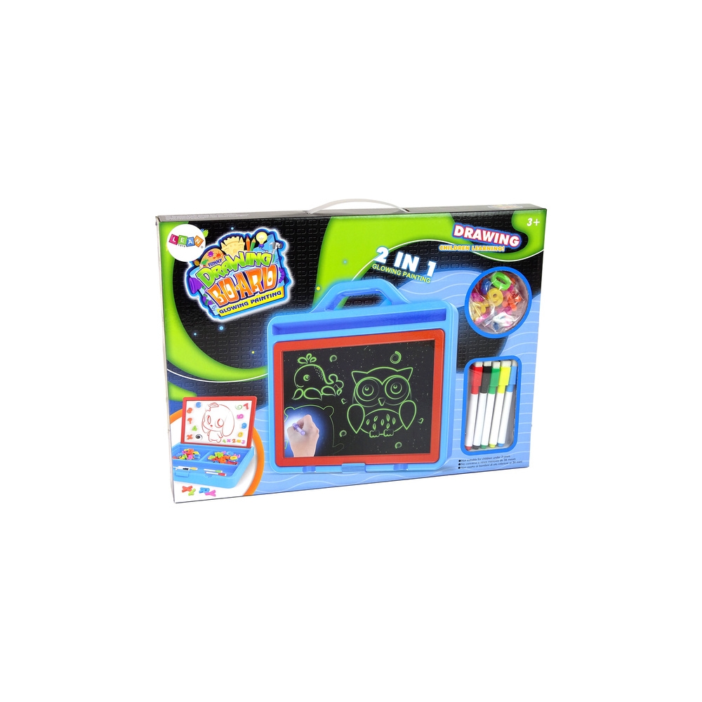 Magnetinė piešimo lenta Glowing Paint 2in1