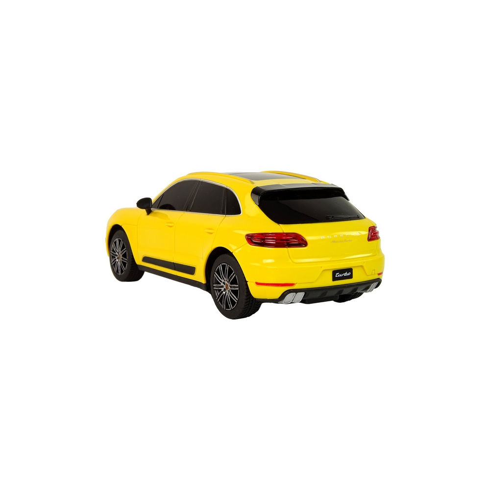 Nuotoliniu būdu valdomas automobilis R/C Porsche Macan Turbo 1:24 Rastar, Yellow