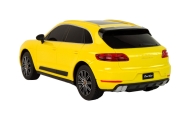 Nuotoliniu būdu valdomas automobilis R/C Porsche Macan Turbo 1:24 Rastar, Yellow