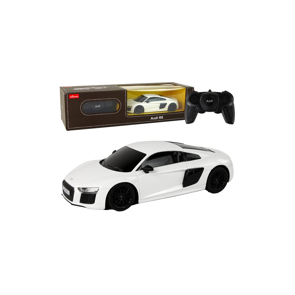 Auto R/C Audi R8 1:24 Rastar Białe