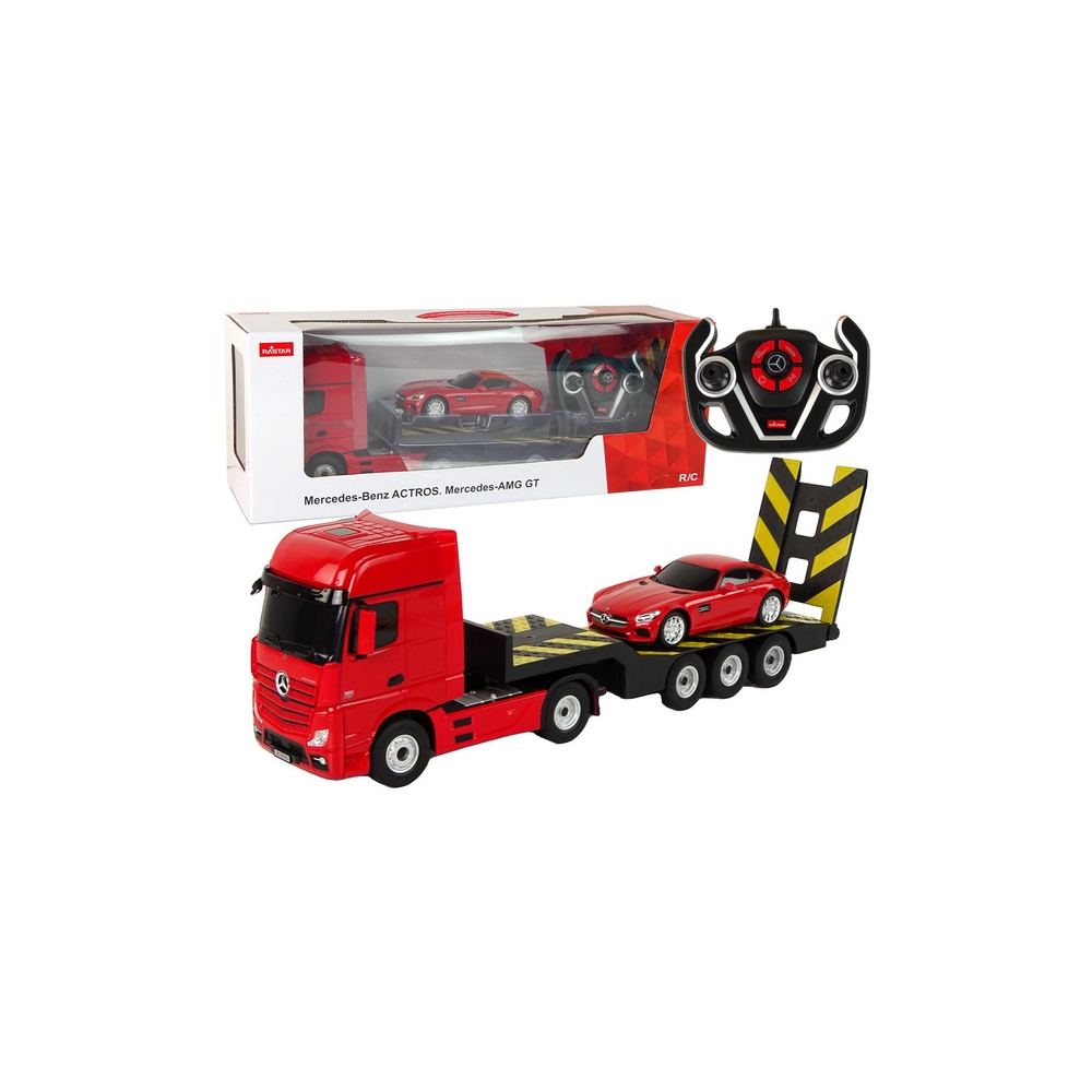 Tow truck R/C Mercedes-Benz 1:26 Red
