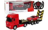 Tow truck R/C Mercedes-Benz 1:26 Red