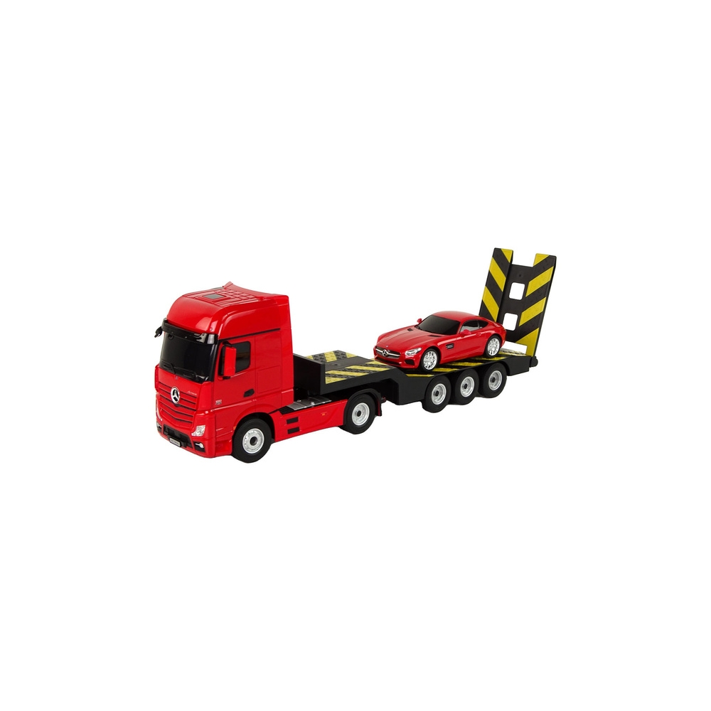Mercedes-Benz R/C vilkikas 1:26 raudonas