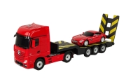 Mercedes-Benz R/C vilkikas 1:26 raudonas