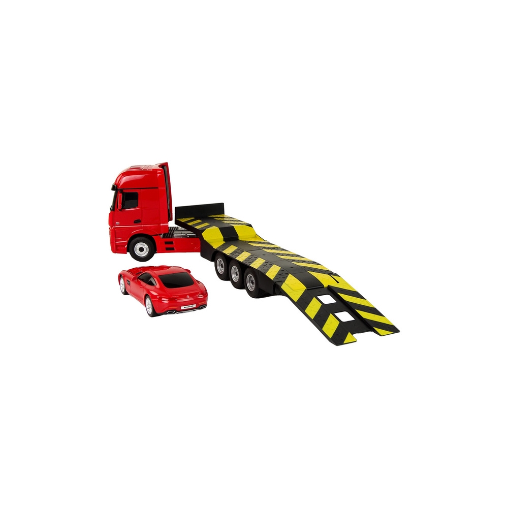 Tow truck R/C Mercedes-Benz 1:26 Red