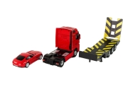 Mercedes-Benz R/C vilkikas 1:26 raudonas
