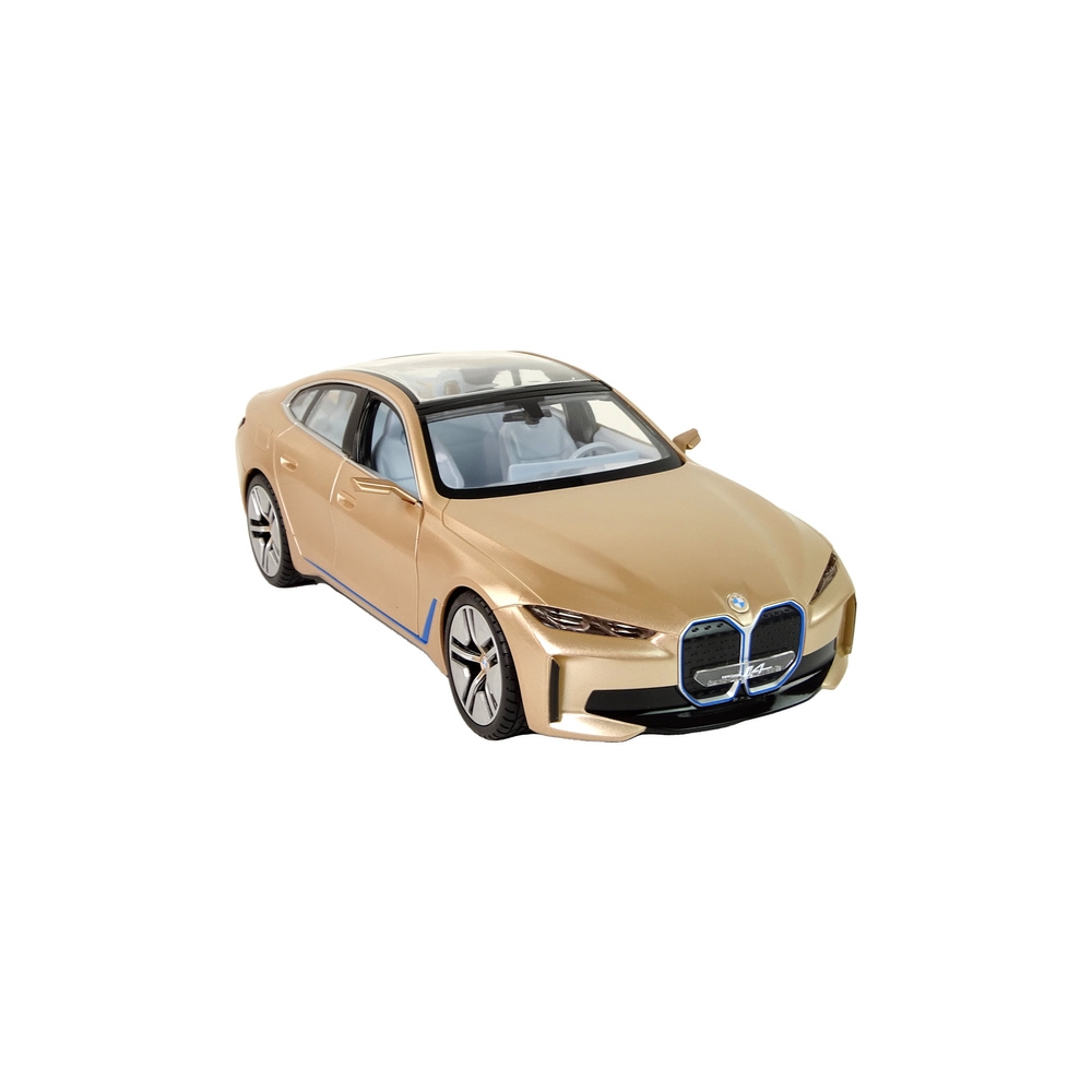 Auto BMW I4 Samochód Zdalnie Sterowany RC Rastar Złoty 1:14