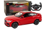 Auto R/C Bmw X6 M 1:14 Rastar Czerwone