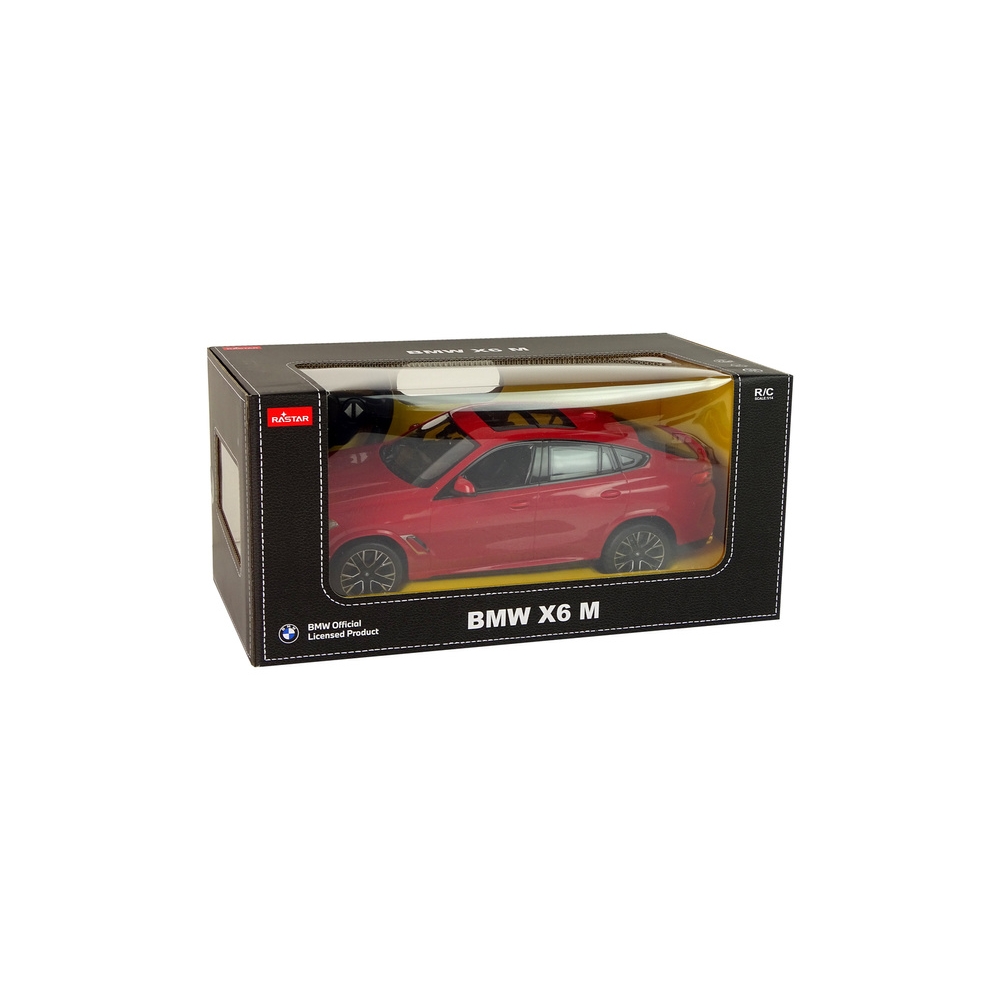 Auto R/C Bmw X6 M 1:14 Rastar Czerwone