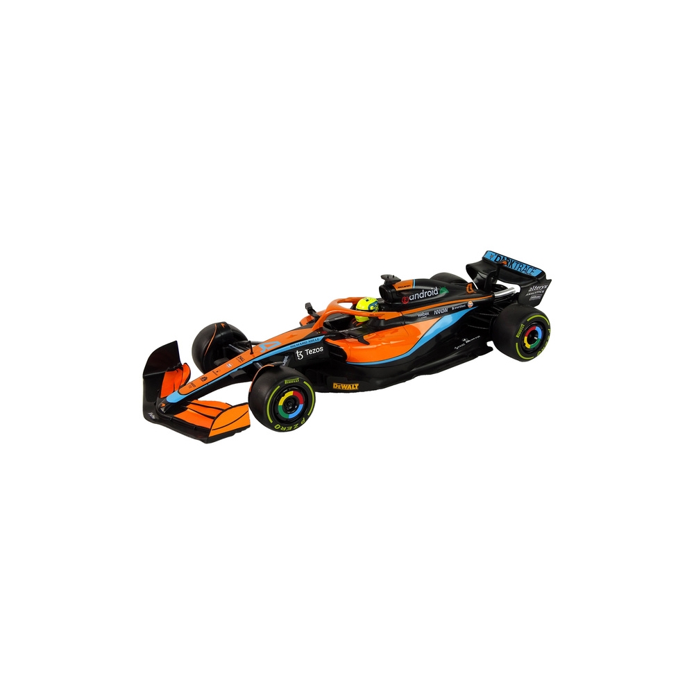 Nuotoliniu būdu valdomas McLaren F1 lenktyninis automobilis RC Rastar, oranžinis, 1:12-Žaislai, Auto ir transporto žaislai, Vald