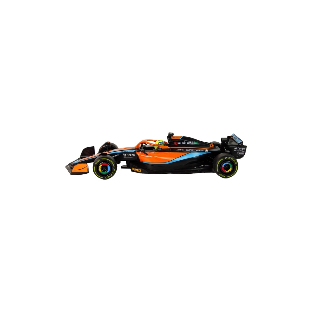 Nuotoliniu būdu valdomas McLaren F1 lenktyninis automobilis RC Rastar, oranžinis, 1:12-Žaislai, Auto ir transporto žaislai, Vald
