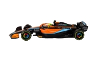 Nuotoliniu būdu valdomas McLaren F1 lenktyninis automobilis RC Rastar, oranžinis, 1:12