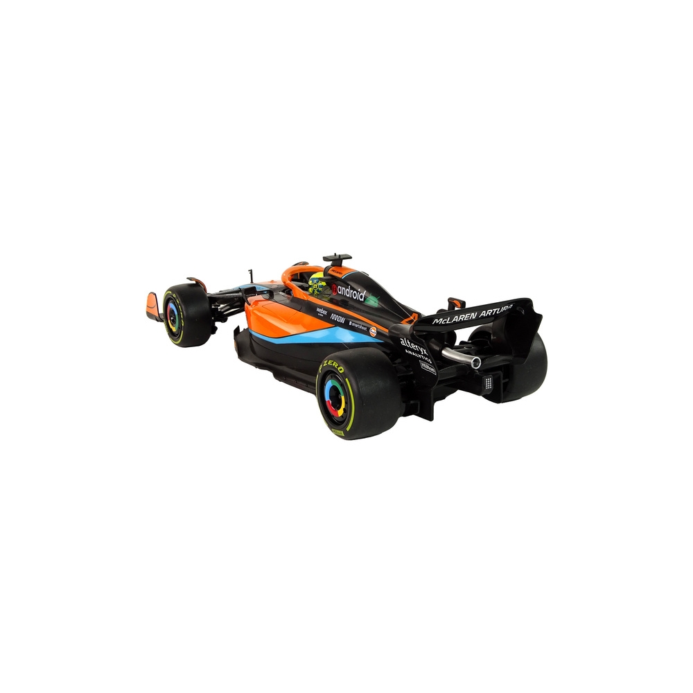 Nuotoliniu būdu valdomas McLaren F1 lenktyninis automobilis RC Rastar, oranžinis, 1:12-Žaislai, Auto ir transporto žaislai, Vald