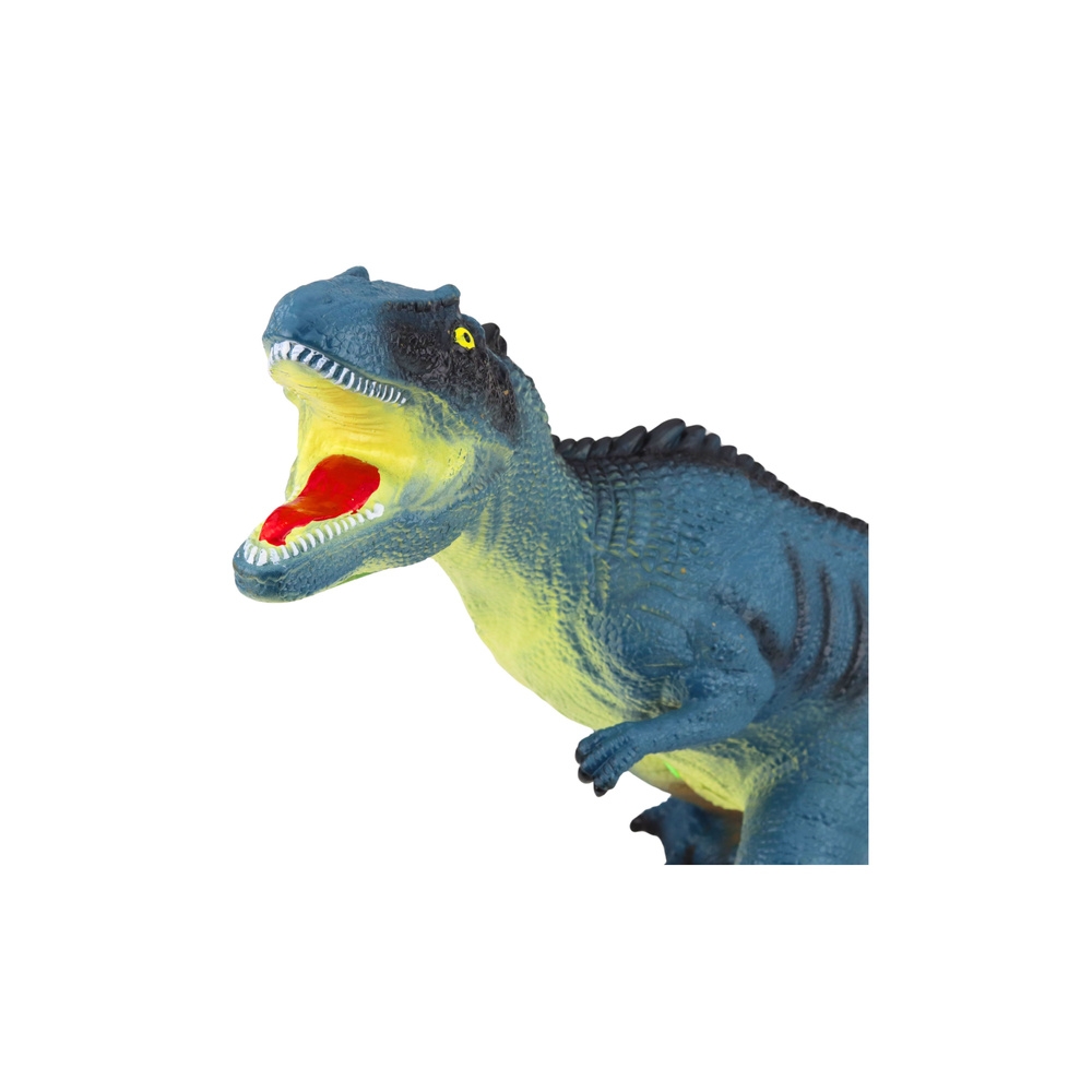 Duża Figurka Dinozaur Tyranozaur Dźwięk 41 cm Niebieski lub Pomarańczowy