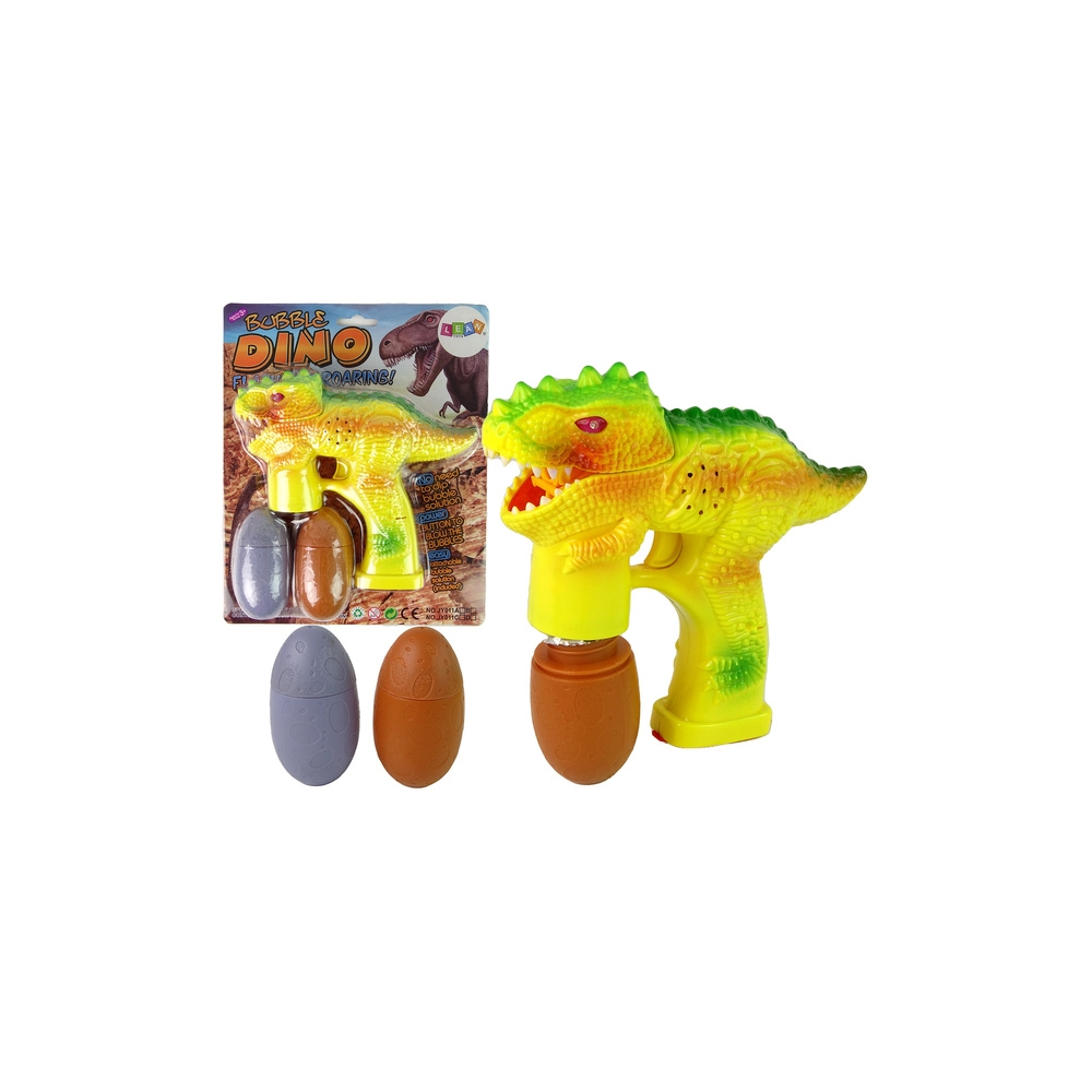 Soap Bubbles Dinosaur Bubble Liquid Egg Yellow