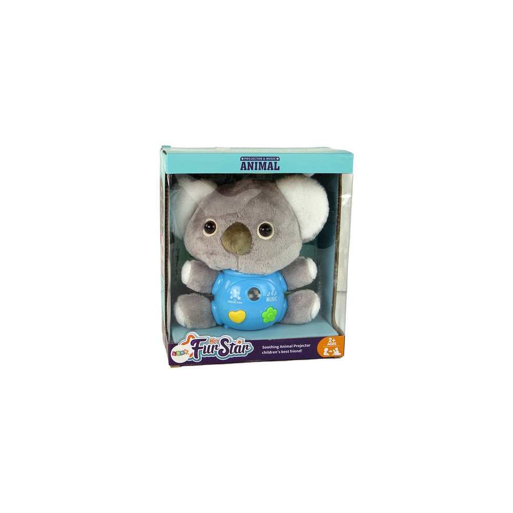 Koala Projektoriaus garsai Interaktyvus žaislas pilka spalva-Miegui, Migdukai ir karuselės, Miego žaislai-e-vaikas