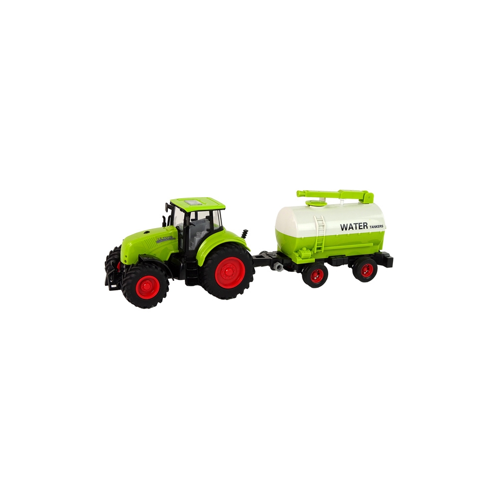 "Green Farm" didelių ratų priekabos traktorius