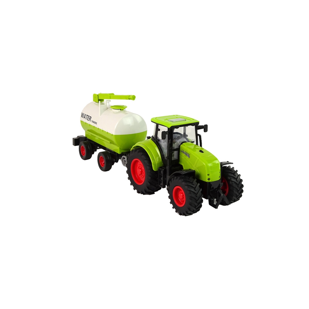 "Green Farm" didelių ratų priekabos traktorius
