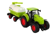"Green Farm" didelių ratų priekabos traktorius