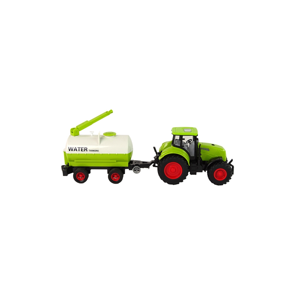 "Green Farm" didelių ratų priekabos traktorius