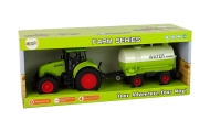 "Green Farm" didelių ratų priekabos traktorius
