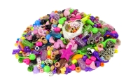 A set of colorful beads DIY jewelery