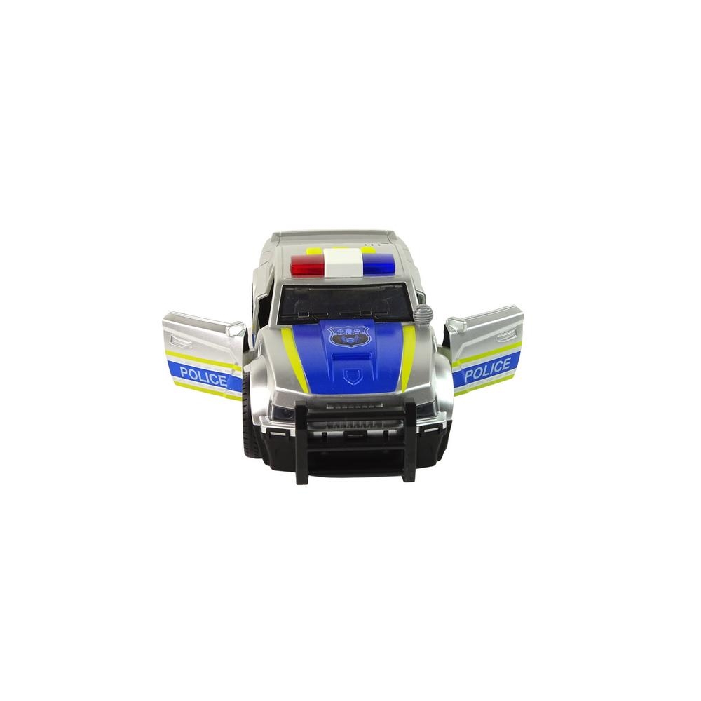Policijos automobilis 1:14 Lights Sound Silver