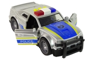Auto Policja 1:14 Światła Dźwięki Srebrne