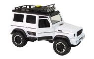 Car Car Off-Road White Sound Lights Vehicle 1:14