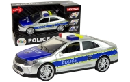 Policijos automobilis 1:14 skleidžia garsus žibintai sidabro spalvos-Žaislai, Auto ir transporto žaislai, Mašinos-e-vaikas