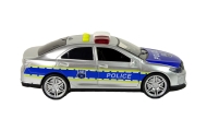 Policijos automobilis 1:14 skleidžia garsus žibintai sidabro spalvos-Žaislai, Auto ir transporto žaislai, Mašinos-e-vaikas