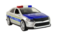 Policijos automobilis 1:14 skleidžia garsus žibintai sidabro spalvos-Žaislai, Auto ir transporto žaislai, Mašinos-e-vaikas