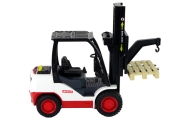 Forklift Truck Moving Fork Pallet.