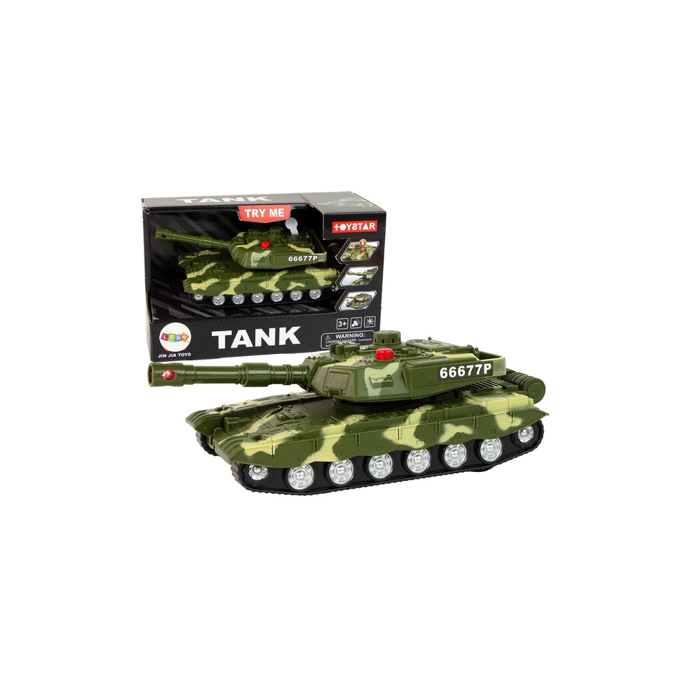 Military Tank Friction Drive Sound Light