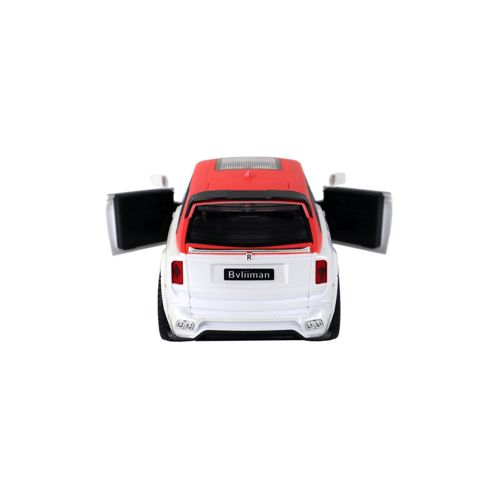 Nuotoliniu būdu valdomas R/C 1:20 automobilis, baltas / raudonas