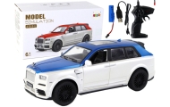 Car R/C 1:20 White and Blue Remote Controlled