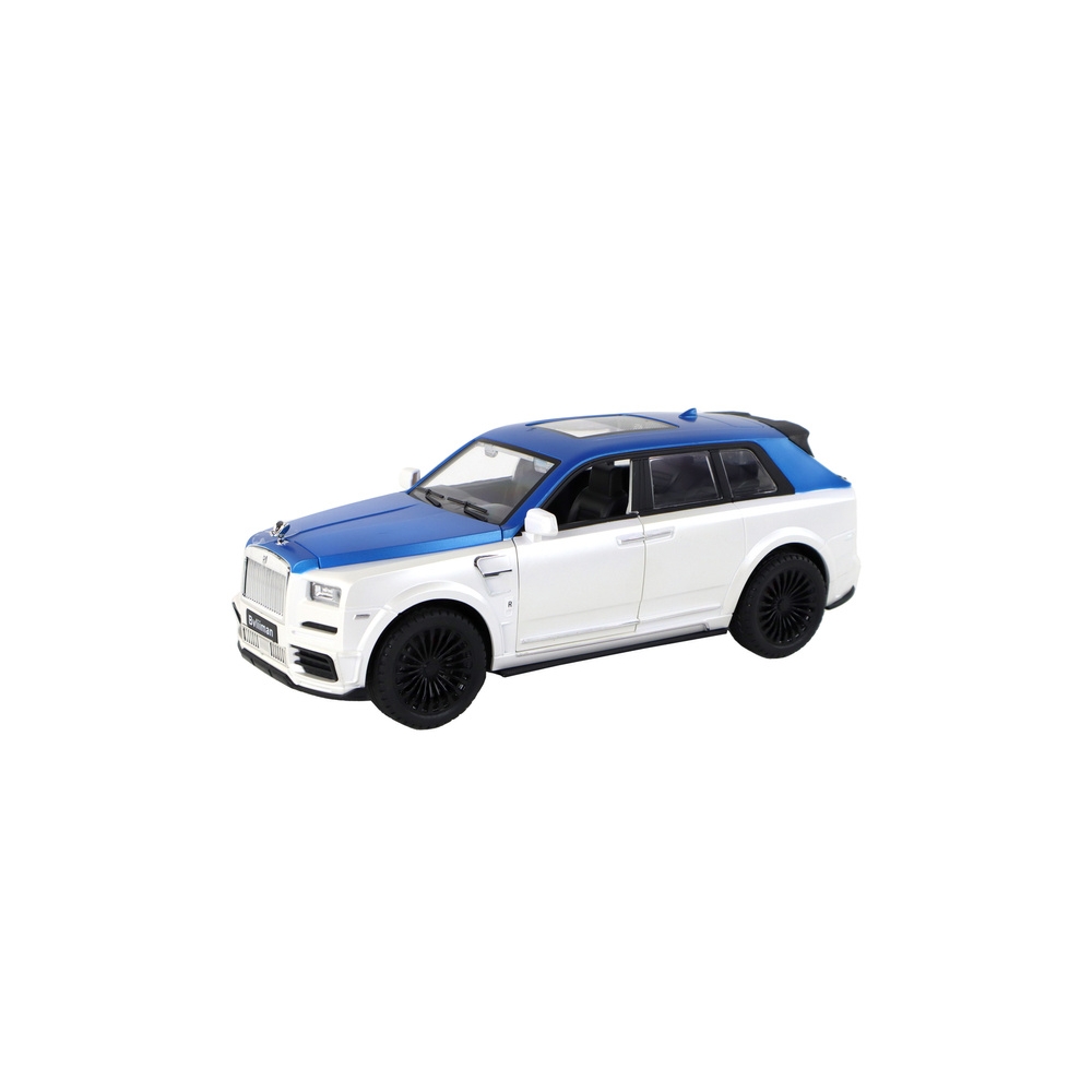 Nuotoliniu būdu valdomas R/C 1:20 automobilis, baltas/mėlynas