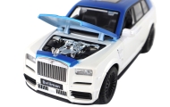 Car R/C 1:20 White and Blue Remote Controlled