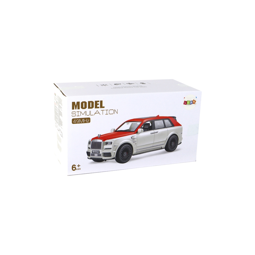 Nuotoliniu būdu valdomas R/C 1:20 automobilis, baltas/mėlynas