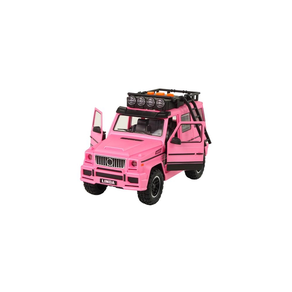 Automobilis visureigis, rožinis, V12, su turbina-Žaislai, Auto ir transporto žaislai, Mašinos-e-vaikas